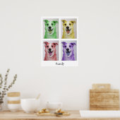 Pop Art Sandy Poster (Keuken)