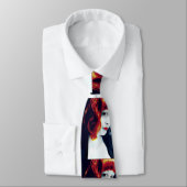 Pop Art Self Portret Stropdas (Gebonden)