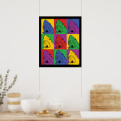 Pop Art Shark Poster (Keuken)