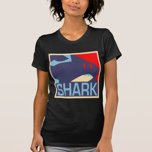 Pop Art Shark Shirt (Voorkant)