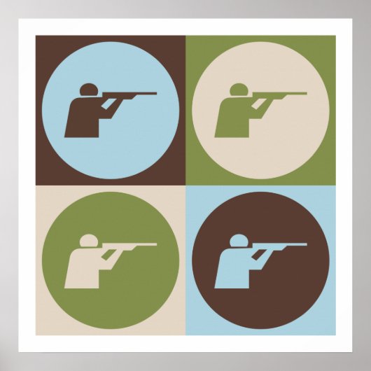 Pop Art Shooting Poster (Voorkant)