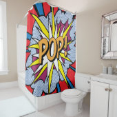 Pop Art Shower Curtain Douchegordijn (In situ)
