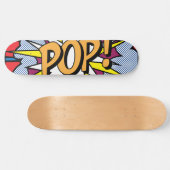 Pop Art Skateboard (Horizontaal)