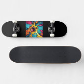 Pop Art Skateboard (Horizontaal)