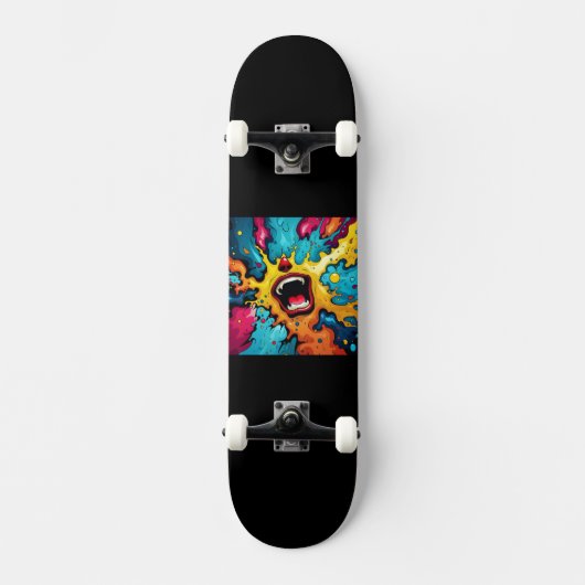 Pop Art Skateboard (Voorkant)