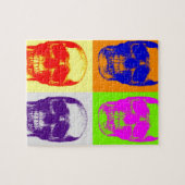 Pop Art Skull Legpuzzel (Horizontaal)