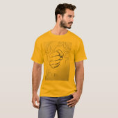 Pop Art Smash Punch crayon croquis T-shirt (Devant entier)