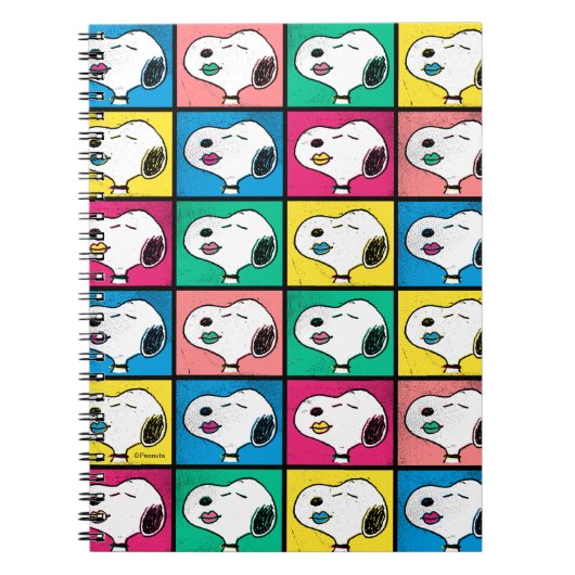 Pop Art Snoopy Lips | Voorbeeld voor uzelf Notitieboek (Voorkant)