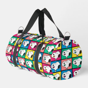 Pop Art Snoopy Lips   Voorbeeld voor uzelf Plunjezak