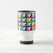 Pop Art Snoopy Lips | Voorbeeld voor uzelf Reisbeker (Center)
