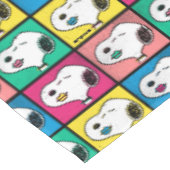 Pop Art Snoopy Lips | Voorbeeld voor uzelf Tafelkleed (Gekanteld)