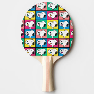 Pop Art Snoopy Lips Voorbeeld voor uzelf Tafeltennisbatje