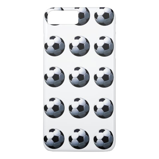 Pop Art Soccer Balls iPhone 7 Plus Coque (Dos)