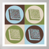 Pop Art Software Engineering Poster (Voorkant)