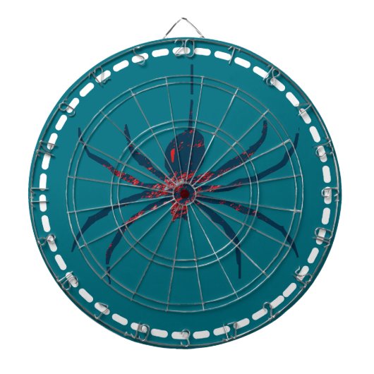 Pop Art Spider 2 Dartbord (Voorkant)