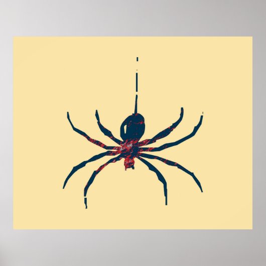 Pop Art Spider 3 Poster (Voorkant)