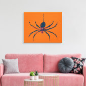Pop Art Spider Canvas Afdruk (Insitu (Woonkamer))