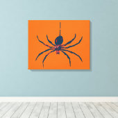 Pop Art Spider Canvas Afdruk (Insitu (Houten vloer))