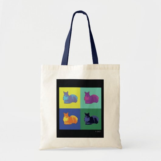 Pop Art Squirrel Bag Tote Bag (Voorkant)