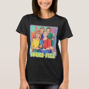 Pop Art stijl popgroep muziek T-shirt