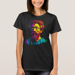 Pop art stoïcijns Marcus Aurelius Romeins stoïcism T-shirt