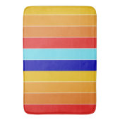 Pop Art Stripes Bermuda Badmat (Voorkant Verticaal)