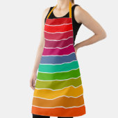 Pop Art Stripes Schort (Insitu)