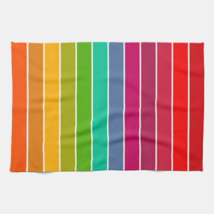 Pop Art Stripes Theedoek