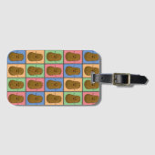 Pop Art Style Potato Bagagelabel (Voorkant (horizontaal))