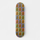 Pop Art Style Potato Skateboard (Voorkant)