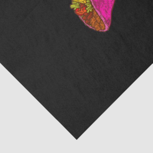 Pop Art Taco Tissuepapier (Detail)