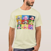 Pop Art Teddies Toddler Shirt (Voorkant)