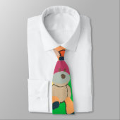 Pop art Teddy ours Cravate (Attaché)