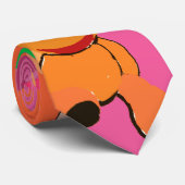 Pop art Teddy ours Cravate (Roulé)