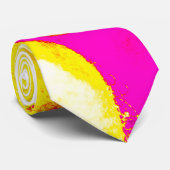 Pop Art Tennis Balls Stropdas (Opgerold)