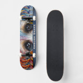 Pop Art Terrier Custom Ambush Snake Skateboard (Voorkant)