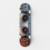 Pop Art Terrier Custom Ambush Snake Skateboard (Voorkant)