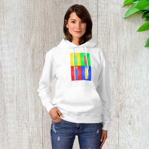 Pop Art Testbuizen Wetenschap Scheikunde Laborator Hoodie