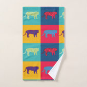 Pop Art Tigers (Serviette à main)