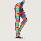 Pop Art Tigers Leggings (Droite)