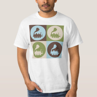 Pop Art Trains T-shirt