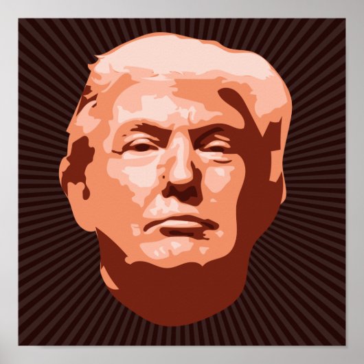 Pop Art Trump Poster (Voorkant)