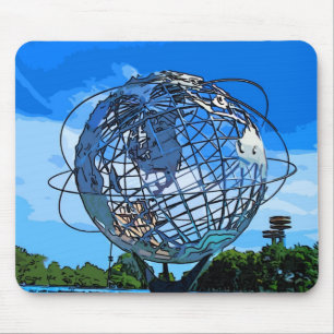 Pop Art Unisphere Mousepad Muismat