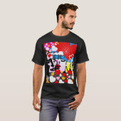 Pop Art Valentijn T-shirt (Voorkant volledig)
