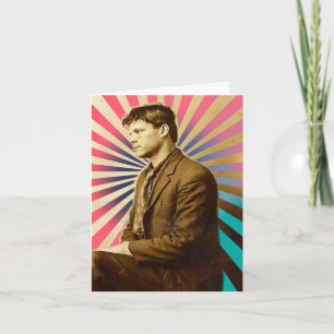 Pop-art Vintage misdaadbeelden Kaart