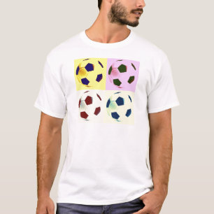 Pop Art Voetballen T-shirt