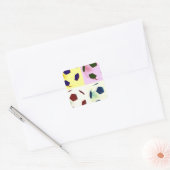 Pop Art Voetballen Vierkante Sticker (Envelop)