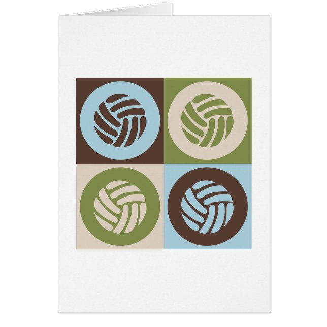 Pop Art Volleyball (Voorkant)