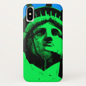 Pop Art Vrijheidsbeeld Case-Mate iPhone Case (Achterkant)