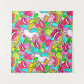 Pop Art Wandkleed (Voorkant (horizontaal))